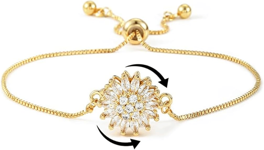 🔥Promoción de último día60% de descuento -🌻Pulsera del estado de ánimo de girasol