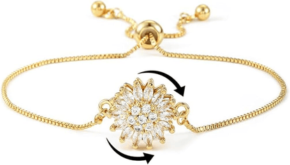 🔥Promoción de último día60% de descuento -🌻Pulsera del estado de ánimo de girasol