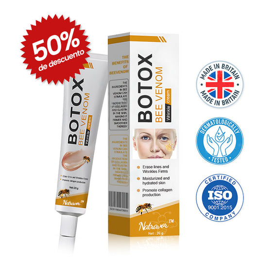 💎👨‍⚕️Hecho y enviado desde el Reino Unido✨Ｎatravor™ Crema para eliminar arrugas con veneno de abeja y botox - Promoción de último día 70 % de descuento