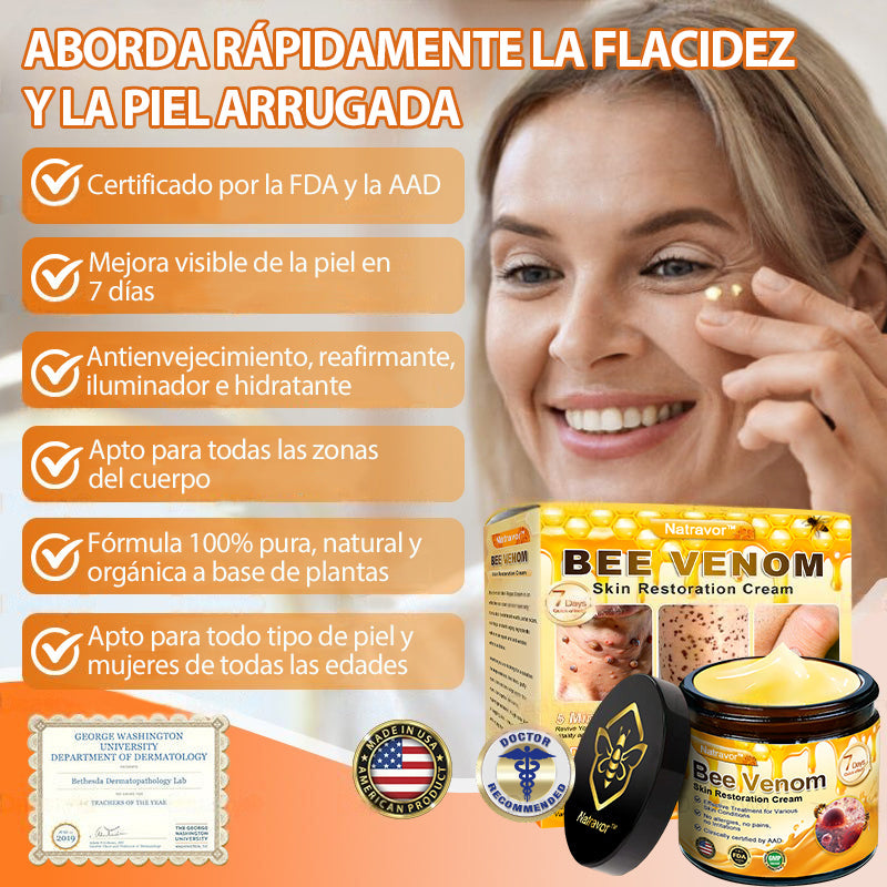 💎👨‍⚕️Hecho y enviado desde EE. UU. ✨Natravor™𝖢𝗋𝖾𝗆𝖺 𝖱𝖾𝗌𝗍𝖺𝗎𝗋𝖺𝖽𝗈𝗋𝖺 𝖽𝖾 𝖯𝗂𝖾𝗅 𝖼𝗈𝗇 𝖵𝖾𝗇𝖾𝗇𝗈 𝖽𝖾 𝖠𝖻𝖾𝗃𝖺