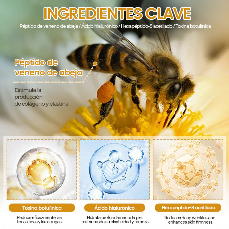 💎💐Hecho y enviado desde EE. UU. ✅Natravor™ Crema para eliminar arrugas con veneno de abeja y botox - Promoción de último día 70 % de descuento