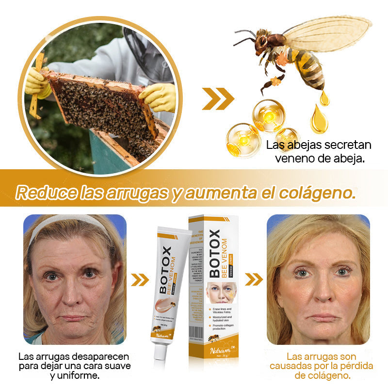 💎💐Hecho y enviado desde EE. UU. ✅Natravor™ Crema para eliminar arrugas con veneno de abeja y botox - Promoción de último día 70 % de descuento