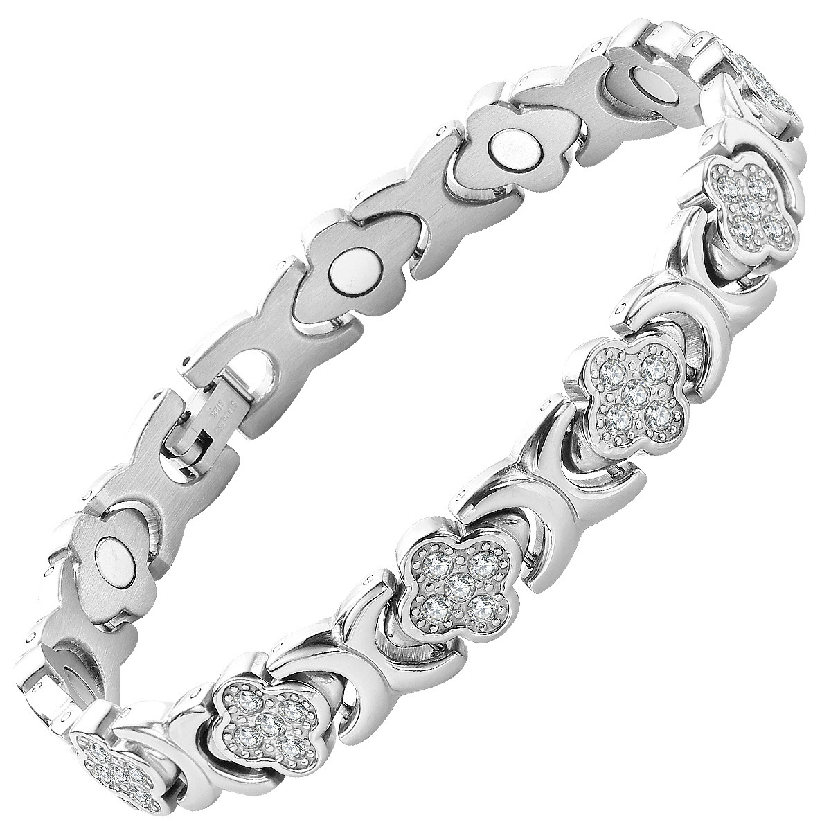 ⏰ÚLTIMO DÍA 49% DE DESCUENTO-🍀Pulsera de terapia magnética de trébol de cuatro hojas