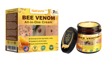 Natravor™ 🐝Crema todo en uno con veneno de abeja aprobada por dermatólogos en EE. UU.