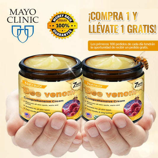 💎👨‍⚕️Tienda de Mayo Clinic y Cleveland Clinic: Hecho y enviado desde EE. UU. -✨ Natravor™ "Dermal Gold" Crema restauradora de la piel con veneno de abeja y botox - 🔥ÚLTIMO DÍA: 80 % DE DESCUENTO🔥
