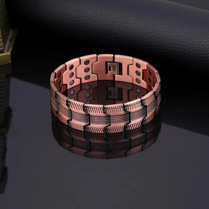 ⏰ÚLTIMO DÍA 49% DE DESCUENTO - Pulsera magnética de cobre: alivia la fatiga y promueve la circulación sanguínea🔥