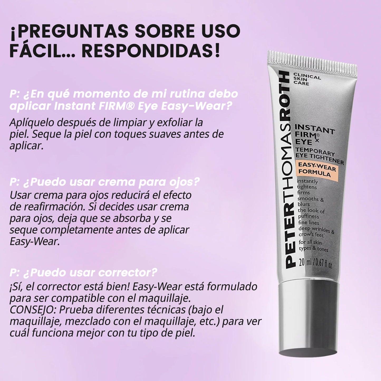 🌸 Perfection Primer Tightener – ⏳ ¡ÚLTIMA OPORTUNIDAD: 70% de DESCUENTO en el reafirmante de ojos instantáneo!