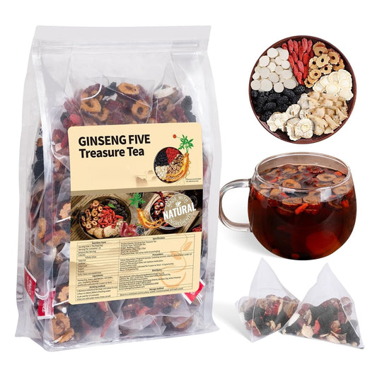 Té de hierbas Natravor™ de ginseng y mora