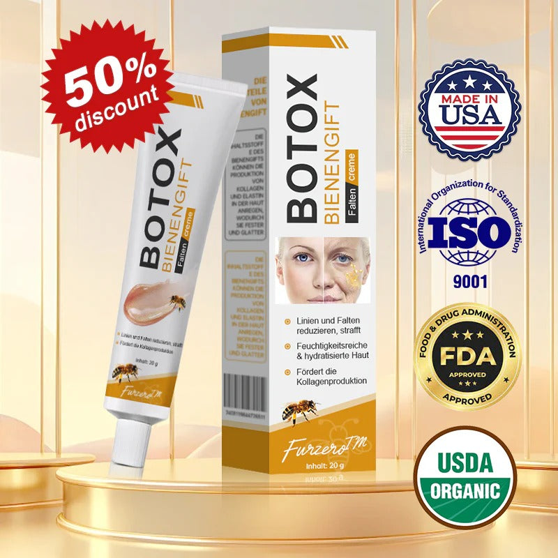 💎💐Hecho y enviado desde EE. UU. ✅Natravor™ Crema para eliminar arrugas con veneno de abeja y botox - Promoción de último día 70 % de descuento