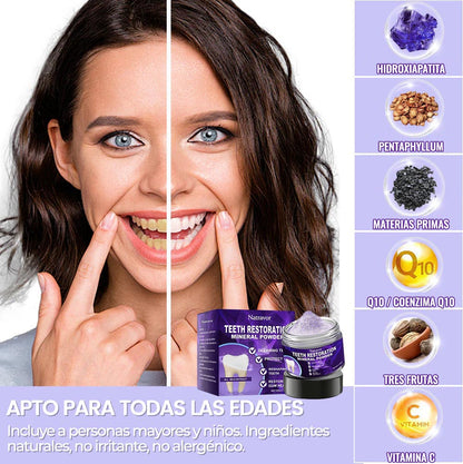 Polvo mineral para la restauración dental Natravor™