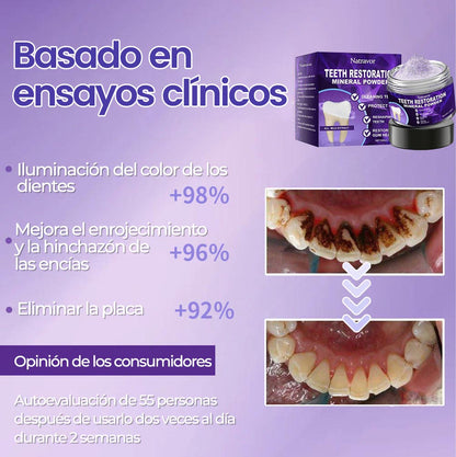 Polvo mineral para la restauración dental Natravor™
