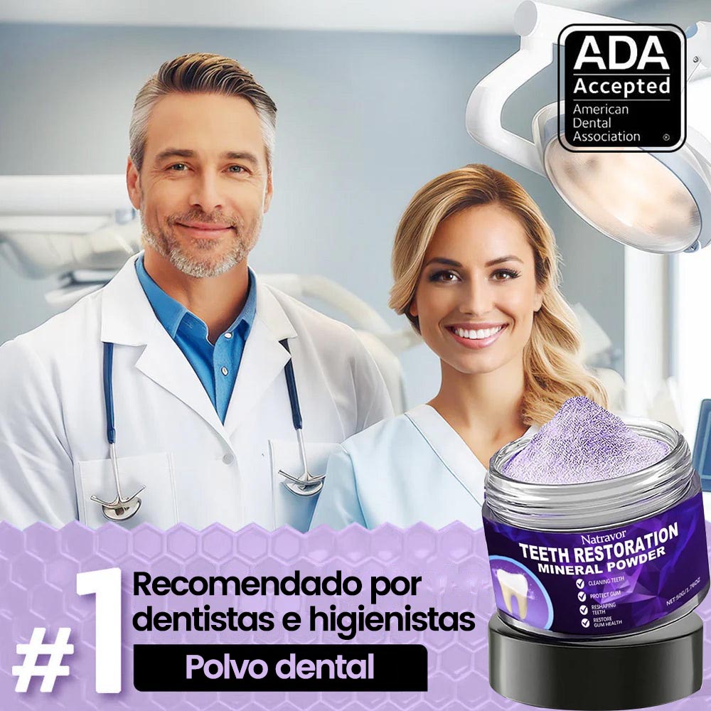 Polvo mineral para la restauración dental Natravor™
