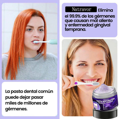 Polvo mineral para la restauración dental Natravor™