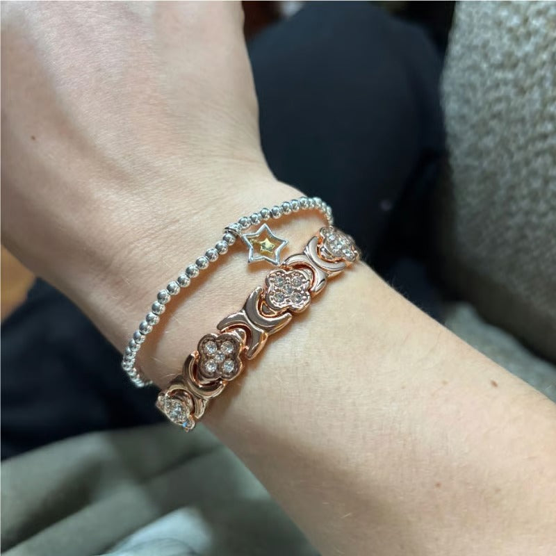 ⏰ÚLTIMO DÍA 49% DE DESCUENTO-🍀Pulsera de terapia magnética de trébol de cuatro hojas