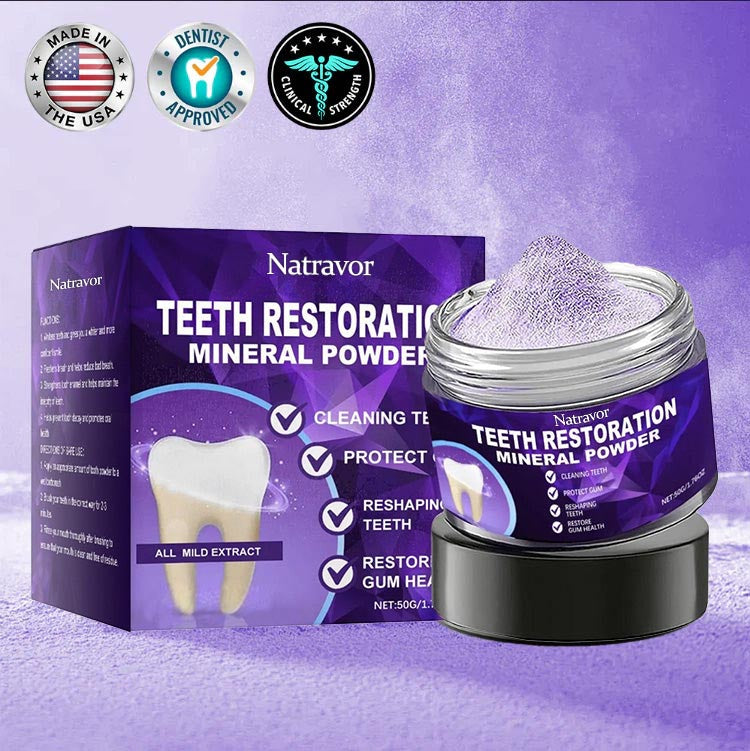 Polvo mineral para la restauración dental Natravor™