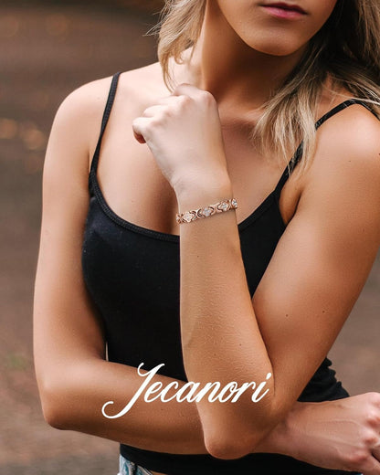 ⏰ÚLTIMO DÍA 49% DE DESCUENTO-🍀Pulsera de terapia magnética de trébol de cuatro hojas