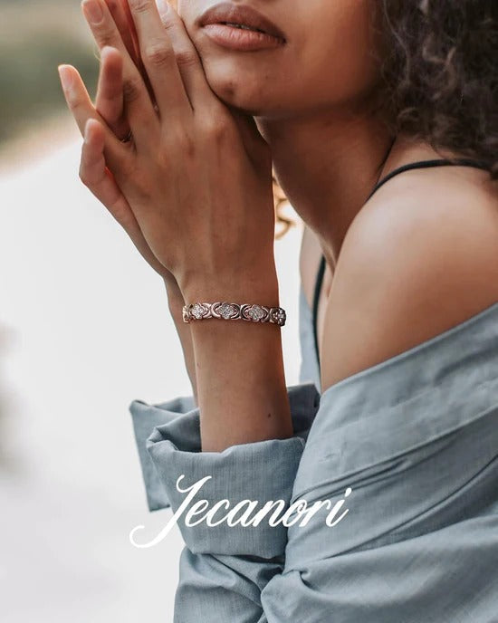 ⏰ÚLTIMO DÍA 49% DE DESCUENTO-🍀Pulsera de terapia magnética de trébol de cuatro hojas